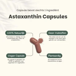 Cupplement 20% korting | Astaxanthine Capsules 8 mg< Natuurlijke Supplementen