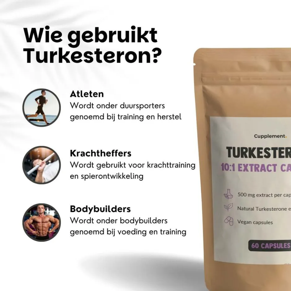 30% korting | Combideal Turkesterone Capsules 500 mg|Cupplement Clearance