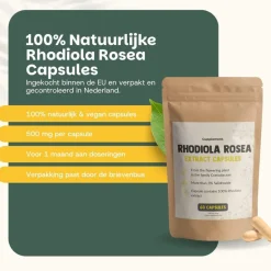 30% korting | Combideal Rhodiola Rosea Capsules 500 mg|Cupplement Outlet