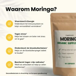 20% korting | Moringa Capsules 500 mg Biologisch|Cupplement Sale