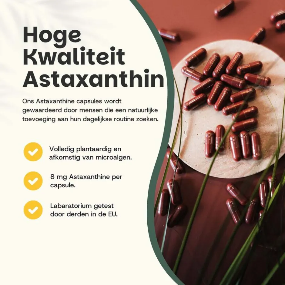 45% korting | Multipack Astaxanthine Capsules 8 mg|Cupplement Outlet