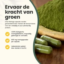 Cupplement 45% korting | Multipack Moringa Capsules 500 mg Biologisch< Natuurlijke Supplementen