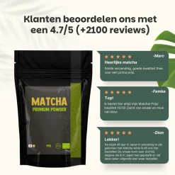 30% korting | Multipack Matcha Thee Poeder Premium Biologisch|Cupplement Online