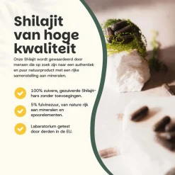 Cupplement 25% korting | Multipack Shilajit Extract (5%) Capsules 500 mg< Natuurlijke Supplementen