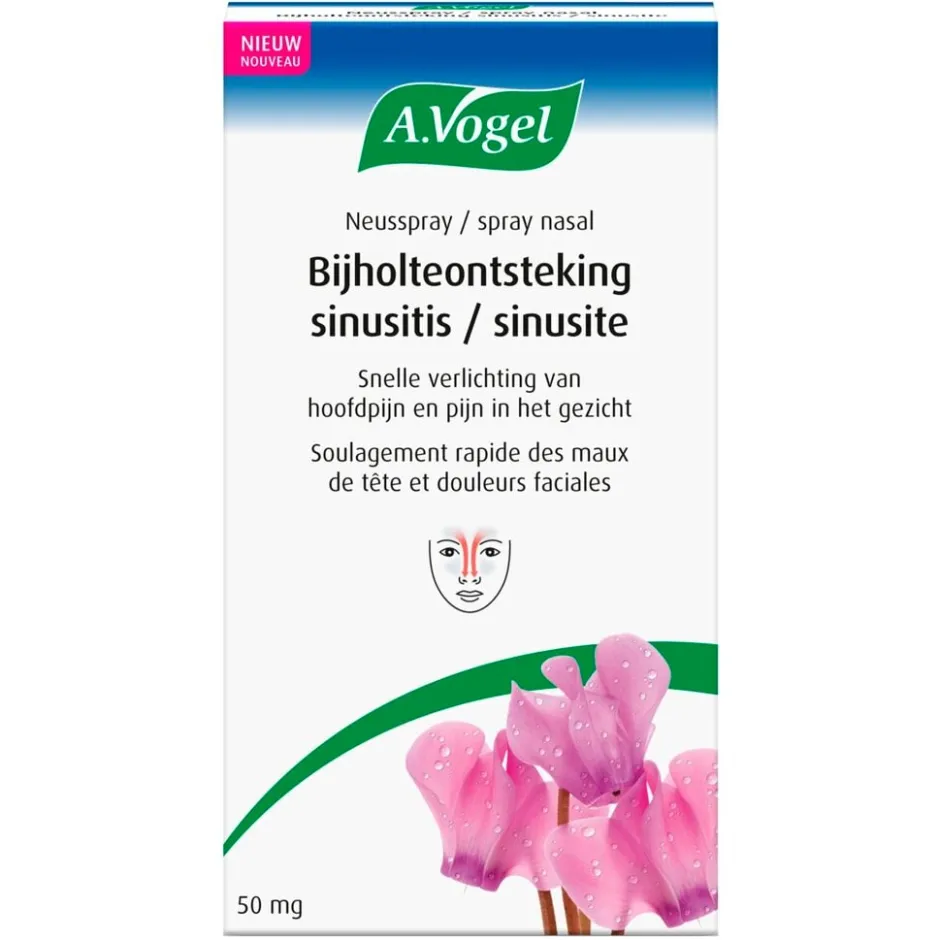 A.Vogel A. Vogel Bijholteontsteking Neusspray< Natuurlijke Zelfzorgmiddelen|Luchtwegen