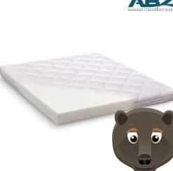ABZ Bruine Beer 75x95 Matras< Baby Beddengoed
