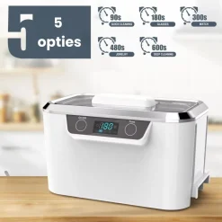 Activeshop professionele ultrasoon reiniger reinigingsapparaat voor brillen sieraden horloge en make-up kwasten< Schoonmaakmiddelen