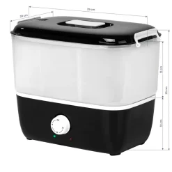 Activeshop professionele handdoekverwarmer voor 10 kleine handdoeken< Wasdrogen