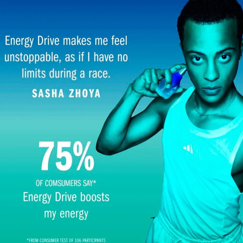 Adidas Vibes Energy Drive Eau de Parfum<DAMES Unisex Parfum|Herenparfum
