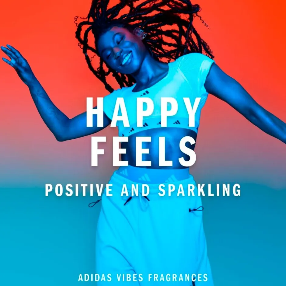Adidas Vibes Happy Feels Eau de Parfum<DAMES Unisex Parfum|Damesparfum