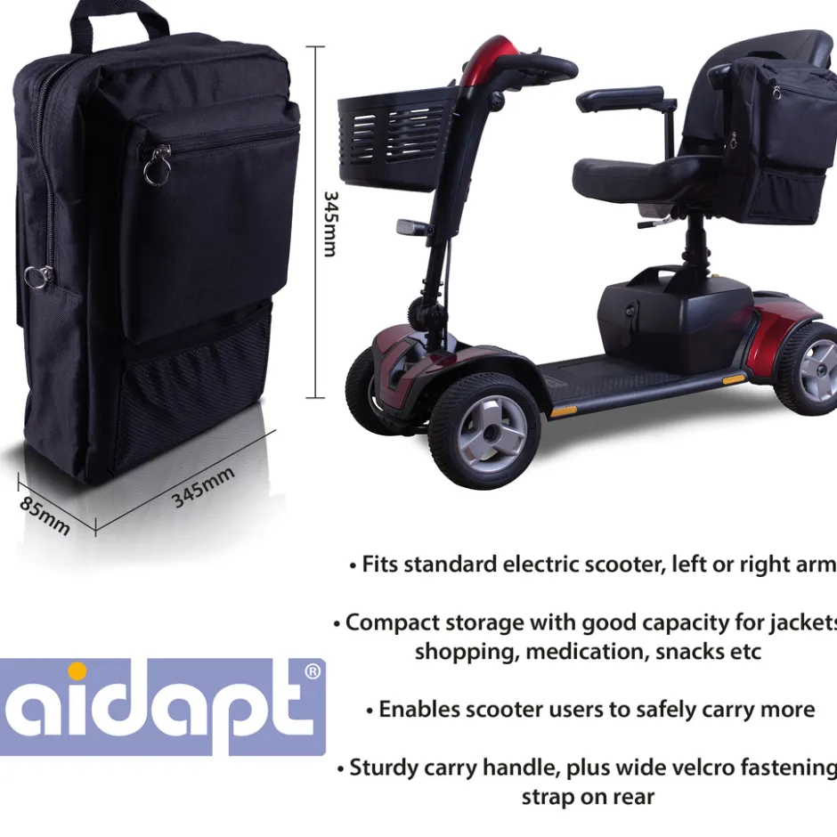 Aidapt scootmobieltas armleuningtas< Mobiliteitshulpmiddelen