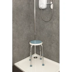 Aidapt vb511r douchekruk draaiende zitting< Badkamer En Toilethulpmiddelen