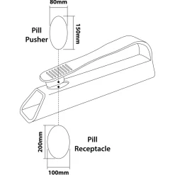 Aidapt vm926a pillenuitdrukker< Pillendozen