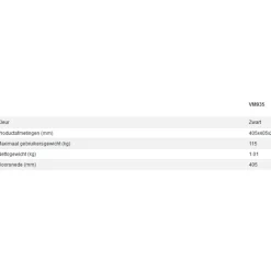 VM935/VM935A Draaiplateau|Aidapt Clearance