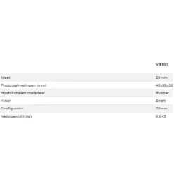 Aidapt vs101 dop voor wandelstok< Mobiliteitshulpmiddelen