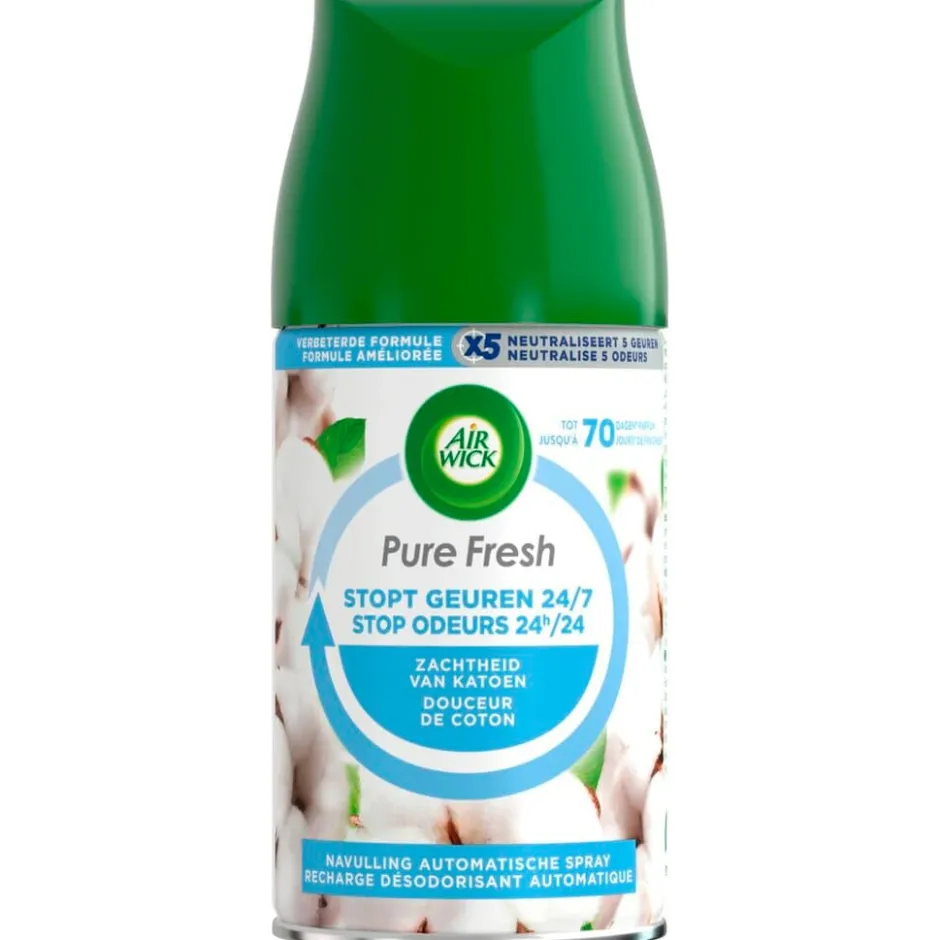 Air Wick Pure Freshmatic Max Zachtheid van Katoen Luchtverfrisser Navulling|Airwick Sale
