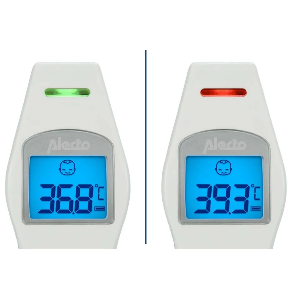 BC-37 - Voorhoofdthermometer, infrarood, wit|Alecto Online