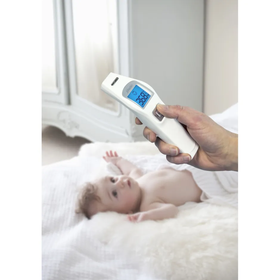 BC-37 - Voorhoofdthermometer, infrarood, wit|Alecto Online