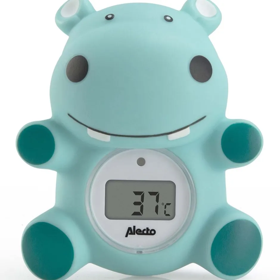 Alecto BC-11 HIPPO - Badthermometer en kamerthermometer, nijlpaard< Thermometers