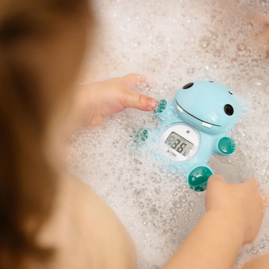 Alecto BC-11 HIPPO - Badthermometer en kamerthermometer, nijlpaard< Thermometers