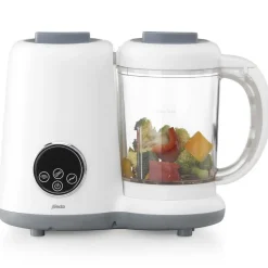 Alecto BFP-66 - 5 in 1 gezonde babyvoeding foodprocessor , wit< Flesvoedingsaccessoires