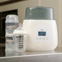BW700TWIN - Snelle digitale duo flessenwarmer voor opwarmen, sterilisatie en ontdooien, wit|Alecto Online