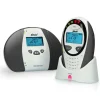 Alecto DBX-88 LIMITED - Full Eco DECT babyfoon met display, wit/antraciet< Baby Elektronica|Babyfoons