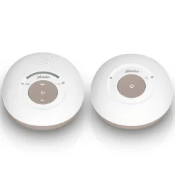 Alecto DBX110BE - Babyfoon Full Eco DECT, wit/taupe< Baby Elektronica|Babyfoons