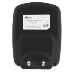 Alecto DBX80BKBU - Extra babyunit voor DBX80BK, zwart< Baby Elektronica|Babyfoons