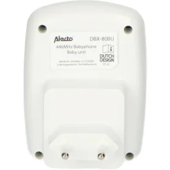 DBX-80BU - Extra babyunit voor DBX-80, wit/antraciet|Alecto Clearance