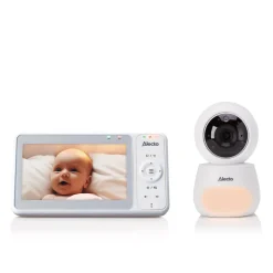 Alecto DVM2050 Babyfoon met HD-camera groot 5 inch kleurenscherm en nachtlampje< Baby Elektronica|Babyfoons