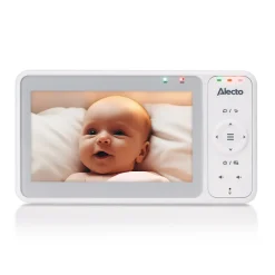 Alecto DVM2050 Babyfoon met HD-camera groot 5 inch kleurenscherm en nachtlampje< Baby Elektronica|Babyfoons