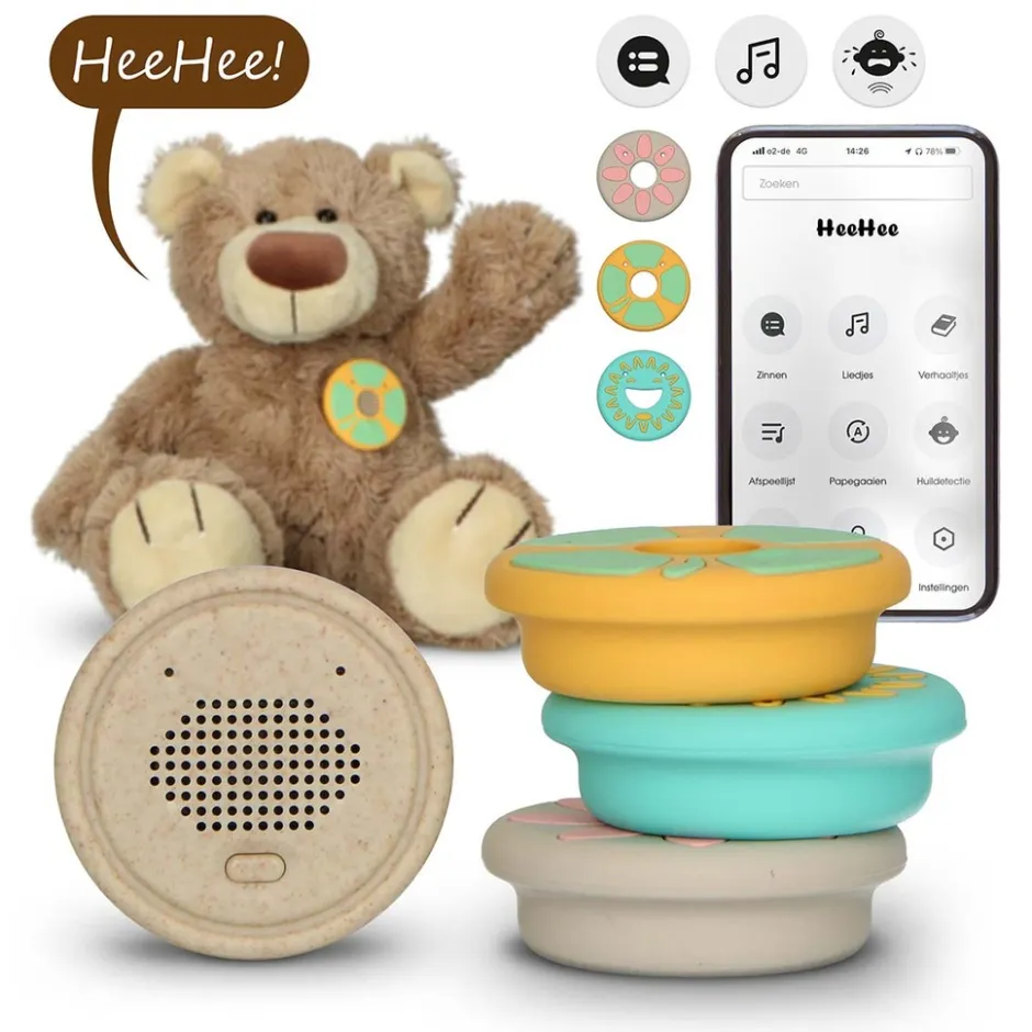 HeeHee draadloze Bluetooth button|Alecto Best