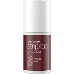Alessandro Striplac UV Colour 126 Velvet Red Nagellak< Gellak|Nagellak
