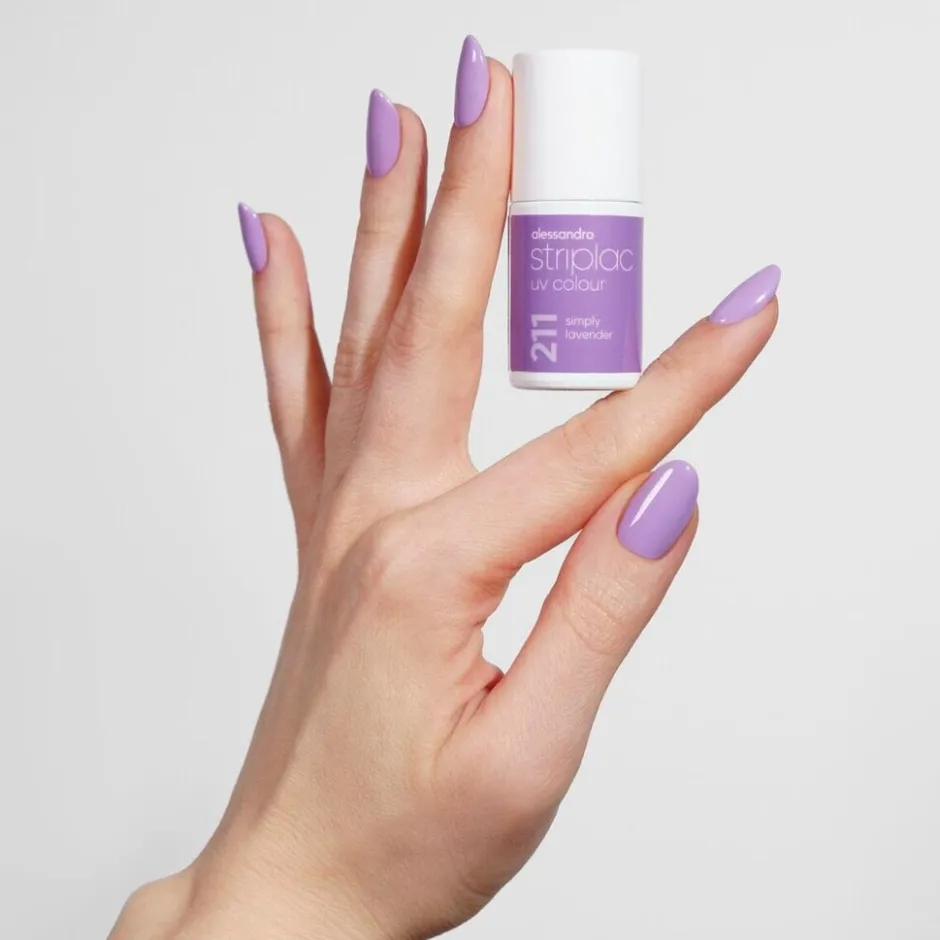 Striplac UV Colour 211 Simply Lavender Nagellak|Alessandro Online