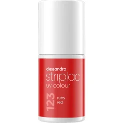Alessandro Striplac UV Colour 123 Ruby Red Nagellak< Gellak|Nagellak