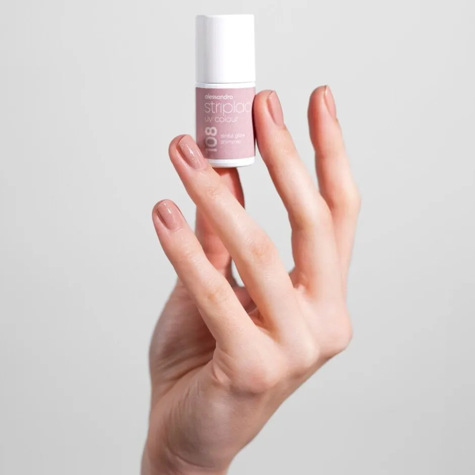 Alessandro Striplac UV Colour 108 Sinful Glow Nagellak< Gellak|Nagellak