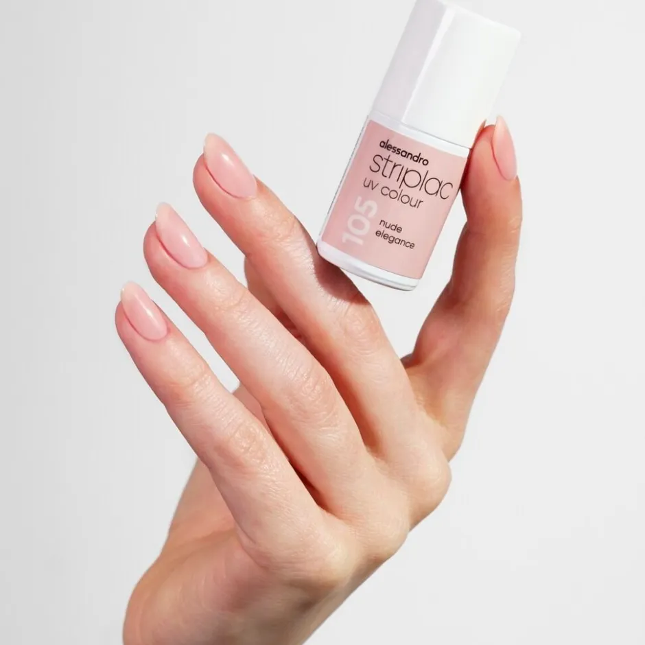 Alessandro Striplac UV Colour 105 Nude Elegance Nagellak< Gellak|Nagellak