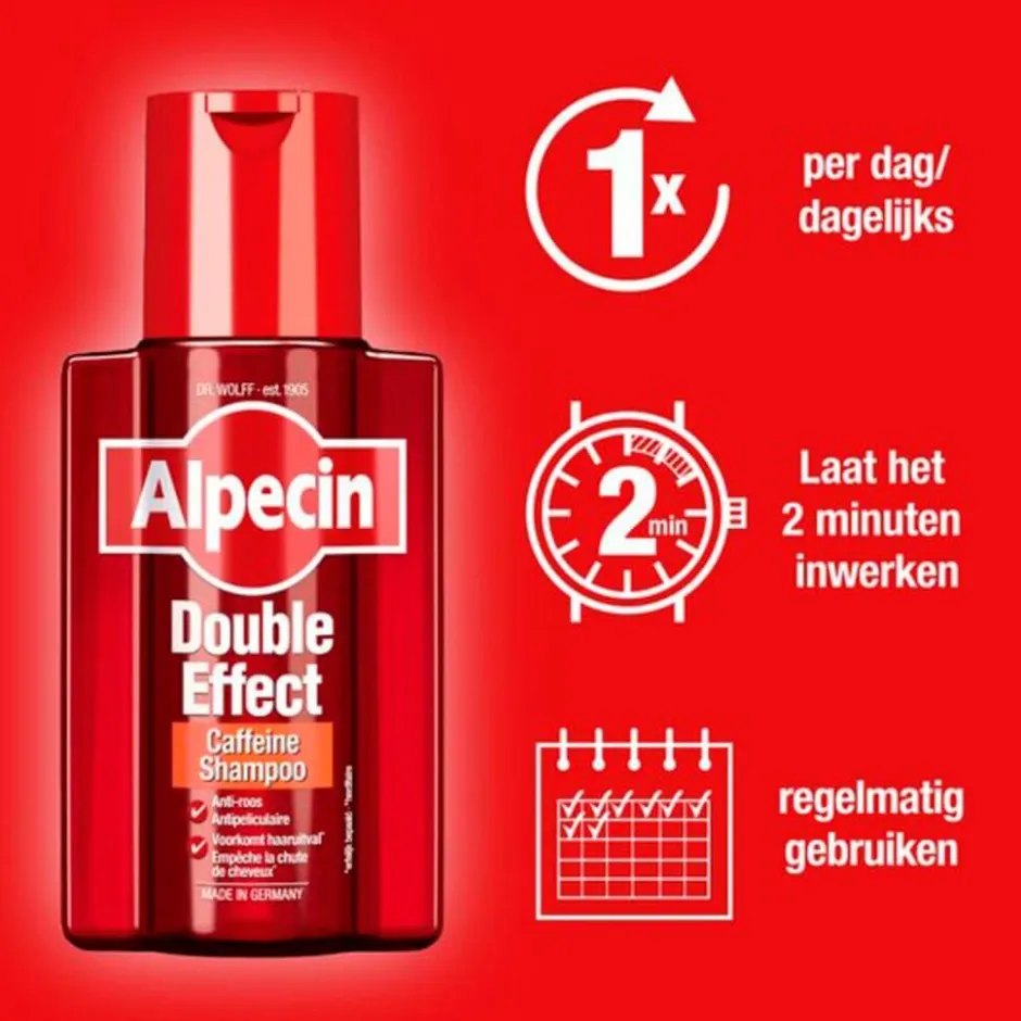 Alpecin Dubbel-Effect Shampoo< Shampoo