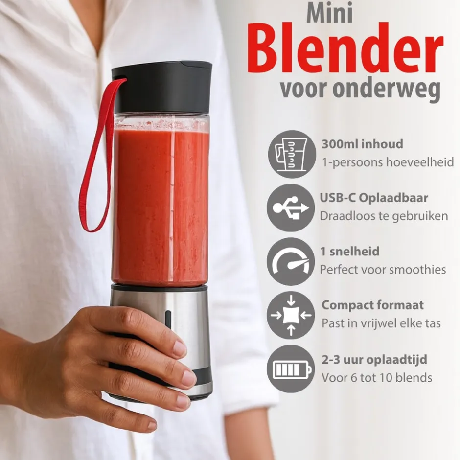 Alpina Blender MEABL3470/007< Keukenmachines En Mixers