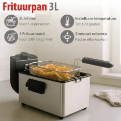 Frituurpan MEAFR3780/002|Alpina Discount