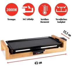 Alpina Grillplaat MEAGR3810/003< Broodbereiding En Grills