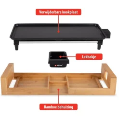 Alpina Grillplaat MEAGR3810/003< Broodbereiding En Grills
