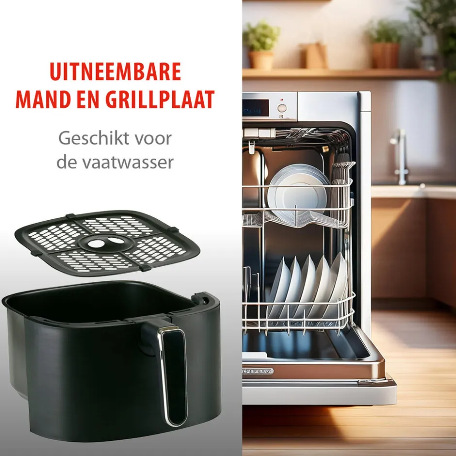 Alpina Heteluchtfriteuse MEAHE3840/0010< Frituurpannen En Airfryers