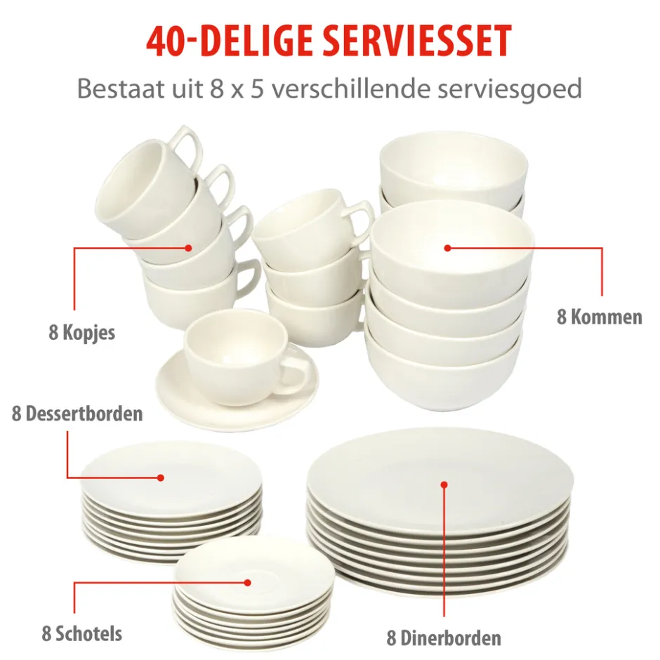 Serviesset MEASE4310/008|Alpina Hot