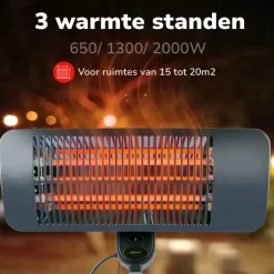 Alpina Terrasverwarmer MEAKA3880/0023< Kachels