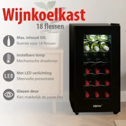 Alpina Wijnkoelkast MEAWI4670/002< Koelkasten En Vriezers