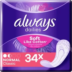 Soft Like Cotton Normal Inlegkruisjes|Always Dailies Discount
