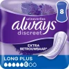 Always Discreet Long Plus Incontinentieverband< Incontinentie