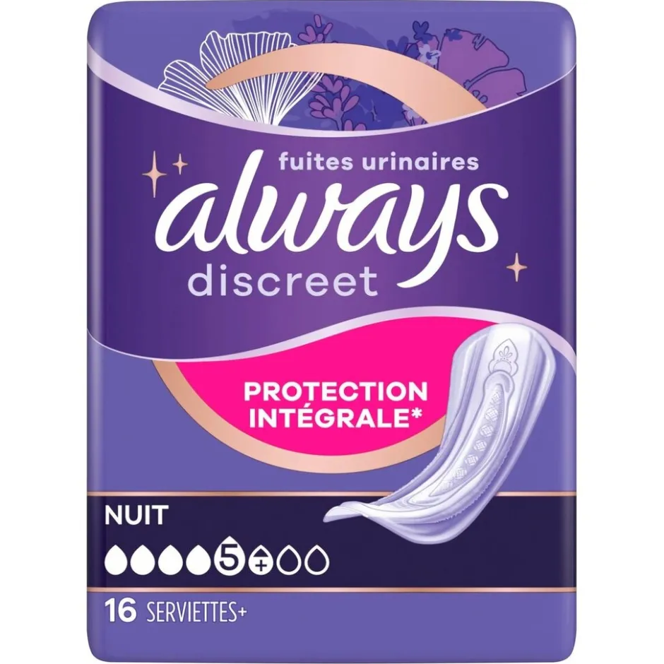Nacht Incontinentieverband|Always Discreet Sale